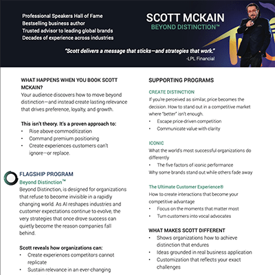 Working with Scott McKain